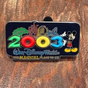 DISNEY Pin WDW The Magical Place to Be 2003 - VINTAGE and RARE